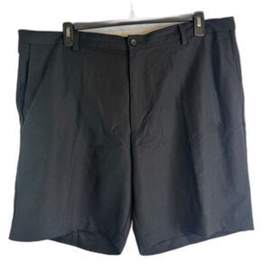 Chaps Dressy Black Flat Front Shorts Mens Size 42